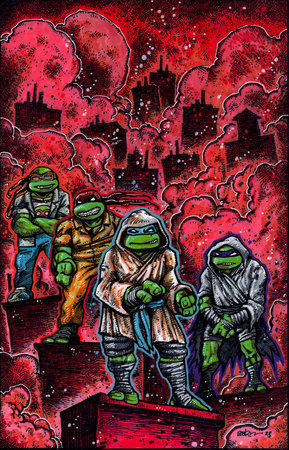 Teenage Mutant Ninja Turtles #10 Variant RI (10) (Eastman Full Art) [1:10]