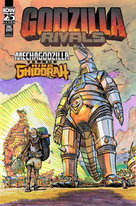 *Pre-Order* Godzilla Rivals: Mechagodzilla Vs. King Ghidorah Cover A (Maloney)