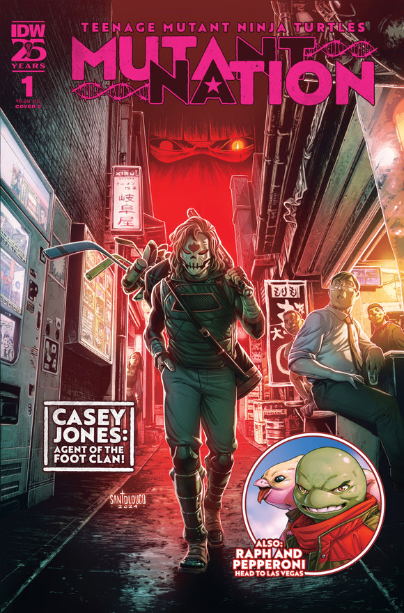 *Pre-Order* Teenage Mutant Ninja Turtles: Mutant Nation #1 Variant C (Santolouco)