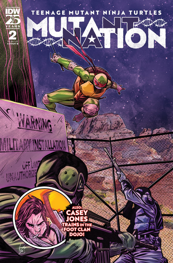 *Pre-Order* Teenage Mutant Ninja Turtles: Mutant Nation #2 Variant B (Federici)