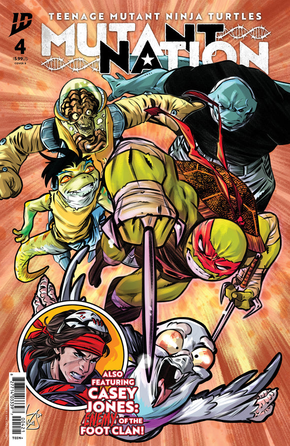 *Pre-Order* Teenage Mutant Ninja Turtles: Mutant Nation #4 Variant B (Federici)