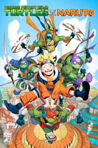 *Pre-Order* Teenage Mutant Ninja Turtles x Naruto #1 Cover A (Jiménez)