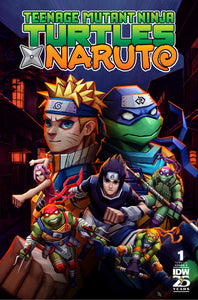 *Pre-Order* Teenage Mutant Ninja Turtles x Naruto #1 Variant D (Moncayo)