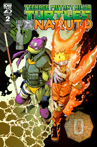 *Pre-Order* Teenage Mutant Ninja Turtles x Naruto #2 Cover A (Jiménez)