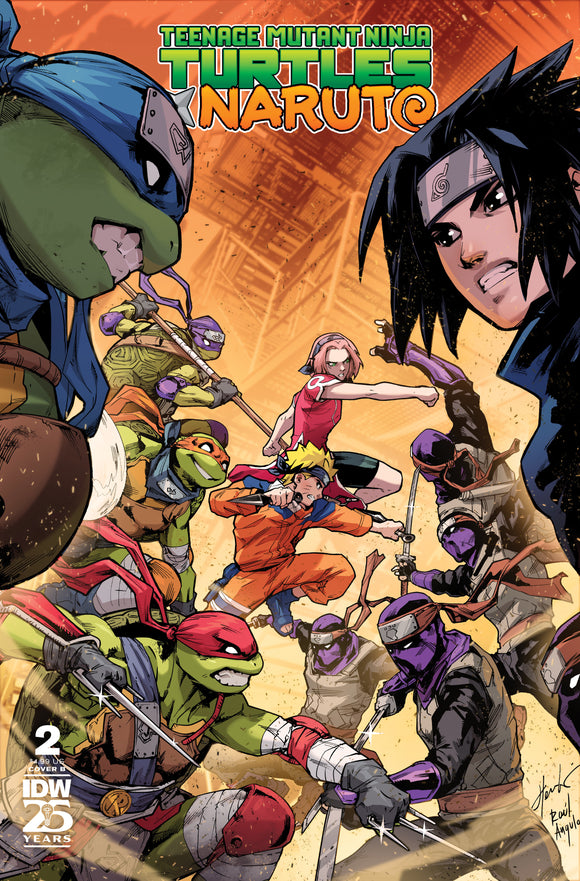 *Pre-Order* Teenage Mutant Ninja Turtles x Naruto #2 Variant B (Prasetya)