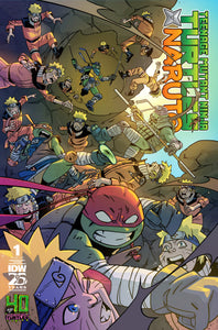 *Pre-Order* Teenage Mutant Ninja Turtles x Naruto #1 Variant 40th Anniversary (Duncan)