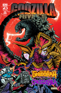 *Pre-Order* Godzilla Rivals: King Ghidorah Vs. SpaceGodzilla Cover A (Catalan)