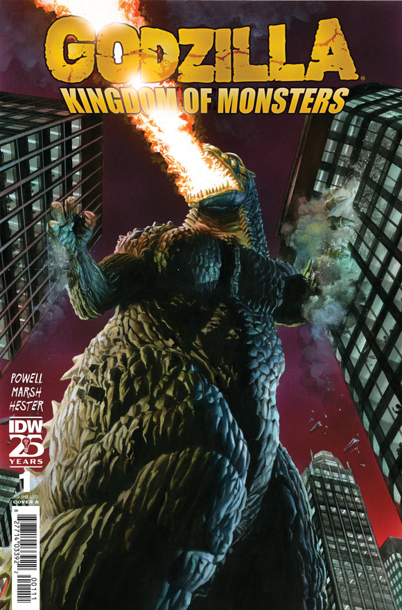 *Pre-Order* Godzilla 70th Anniversary Foil Classics: Godzilla Kingdom of Monsters #1 Cover A (Ross)