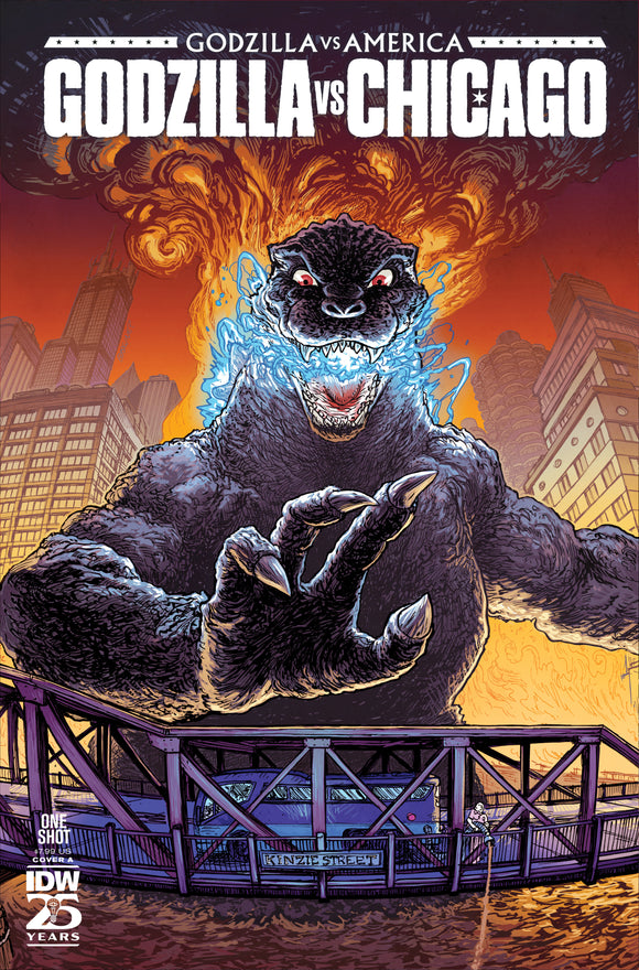 *Pre-Order* Godzilla Vs. America: Chicago Cover A (Browne)