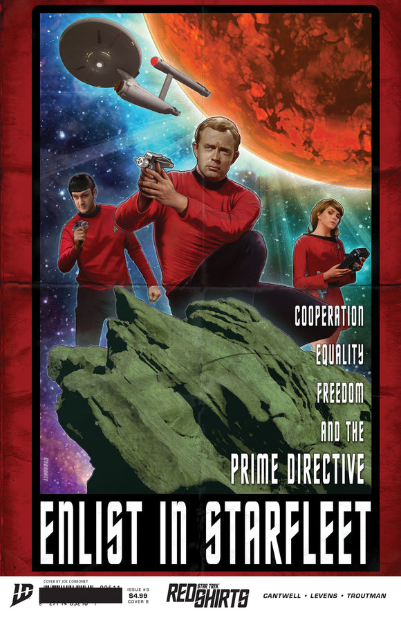 Star Trek: Red Shirts #5 Variant B (Corroney Federation Recruitment)  (2025)