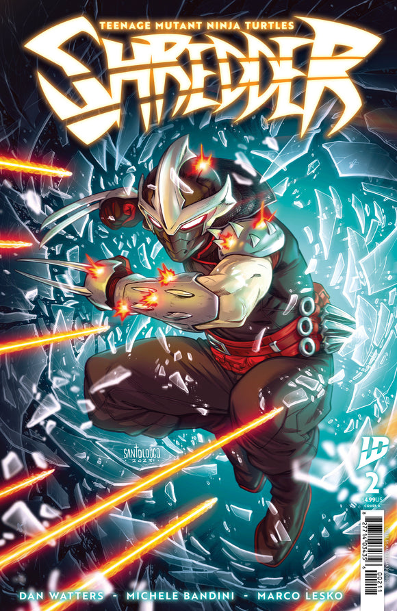 Teenage Mutant Ninja Turtles: Shredder #2 Cover A (Santolouco) (2025)