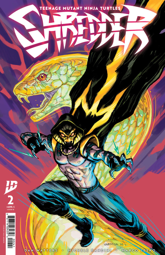 Teenage Mutant Ninja Turtles: Shredder #2 Variant RI (10) (Harmon) [1:10] (2025)