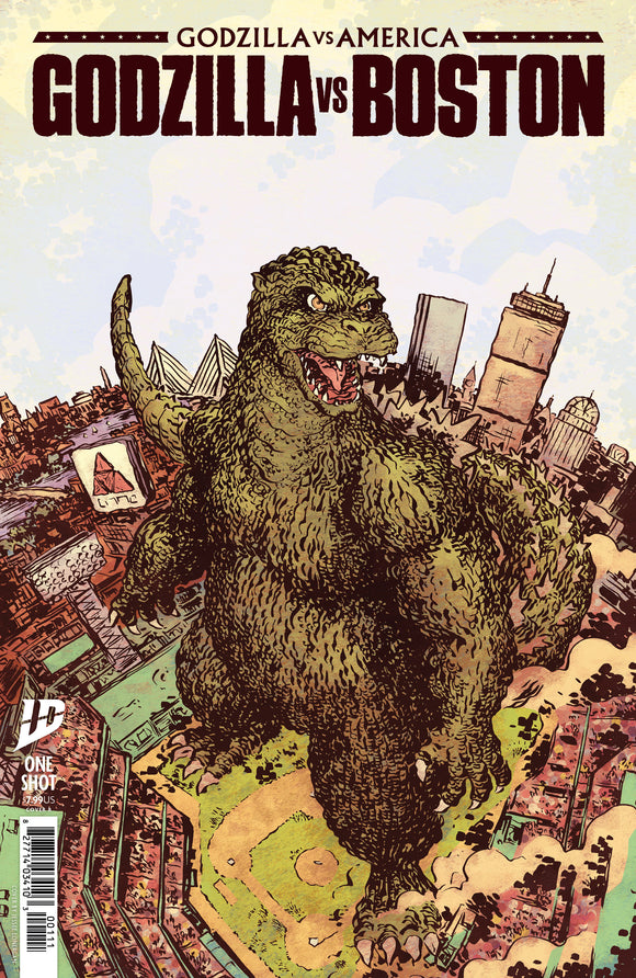 Godzilla Vs. America: Boston Variant B (Lonergan)