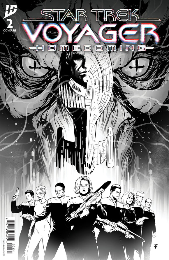 Star Trek: Voyager--Homecoming #2 Variant RI (10) (To B&W) [1:10] (2025)