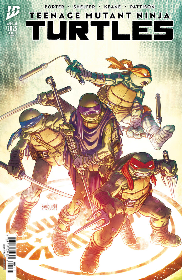 Teenage Mutant Ninja Turtles: Annual 2025 Cover A (Santolouco) (2025)