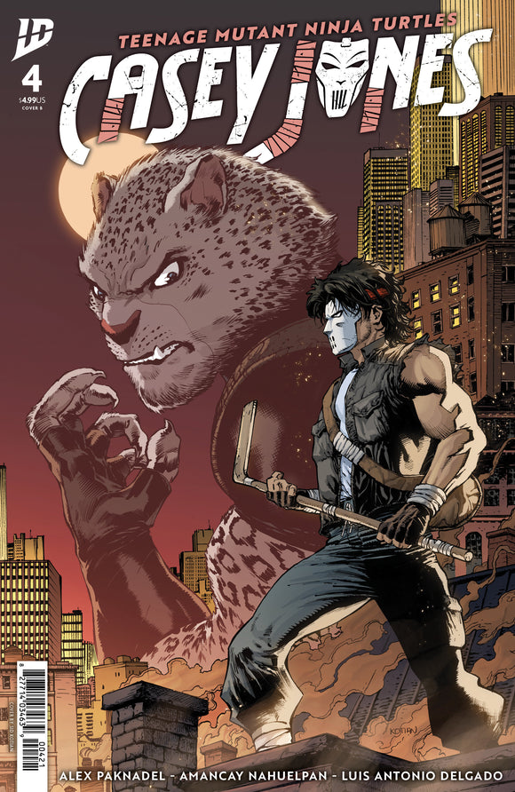 *Pre-Order* Teenage Mutant Ninja Turtles: Casey Jones #4 Variant B (Kotian)