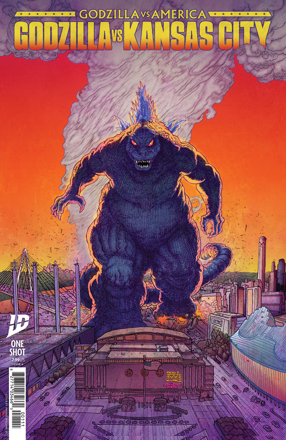 Godzilla Vs. America: Kansas City Cover A (Williams II & Moody) (2025)
