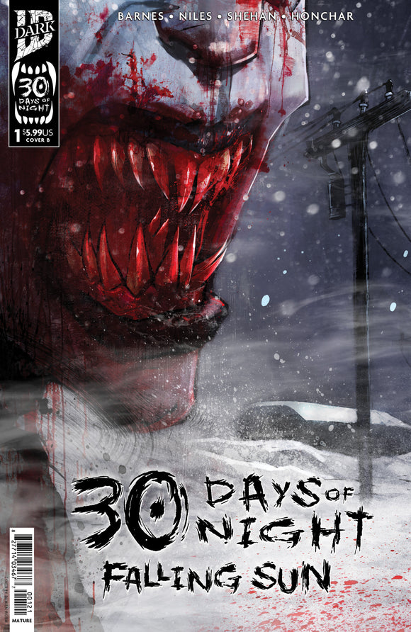 30 Days of Night: Falling Sun #1 Variant B (Damien Worm) (2025)