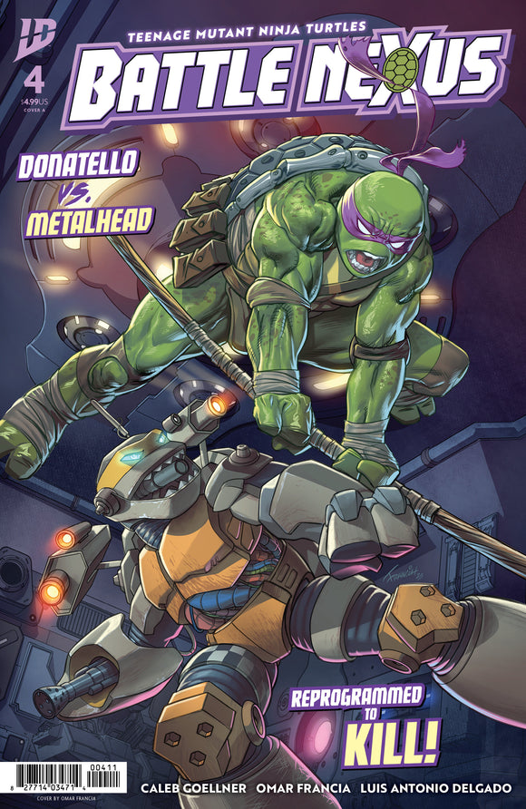 *Pre-Order* Teenage Mutant Ninja Turtles: Battle Nexus #4 Cover A (Francia)