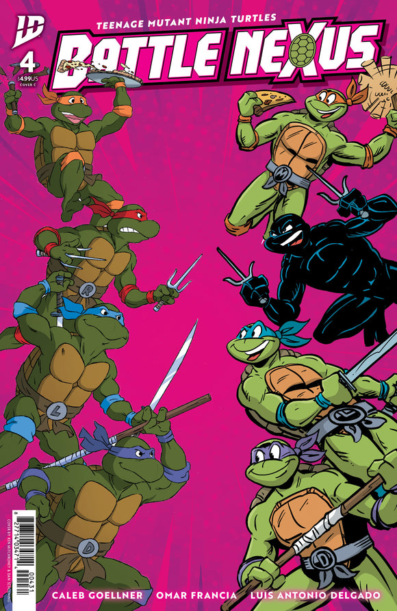 *Pre-Order* Teenage Mutant Ninja Turtles: Battle Nexus #4 Variant C (Mitchroney & Schoening)