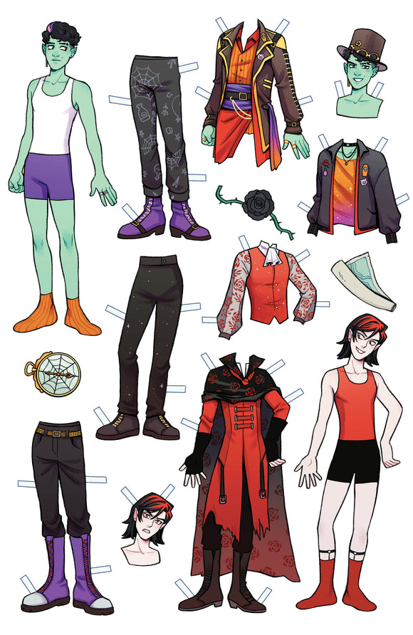 *Pre-Order* Monster High: Boomuda Triangle #1 Variant C (McCurdy Paper Doll Variant)