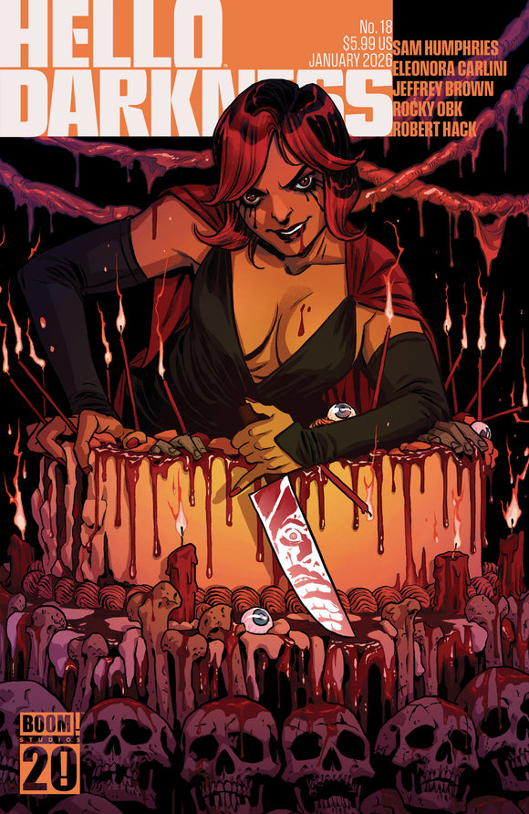 *Pre-Order* Hello Darkness #18 D BOOM! 20th Anniversary Variant (Dressed, Cloonan)