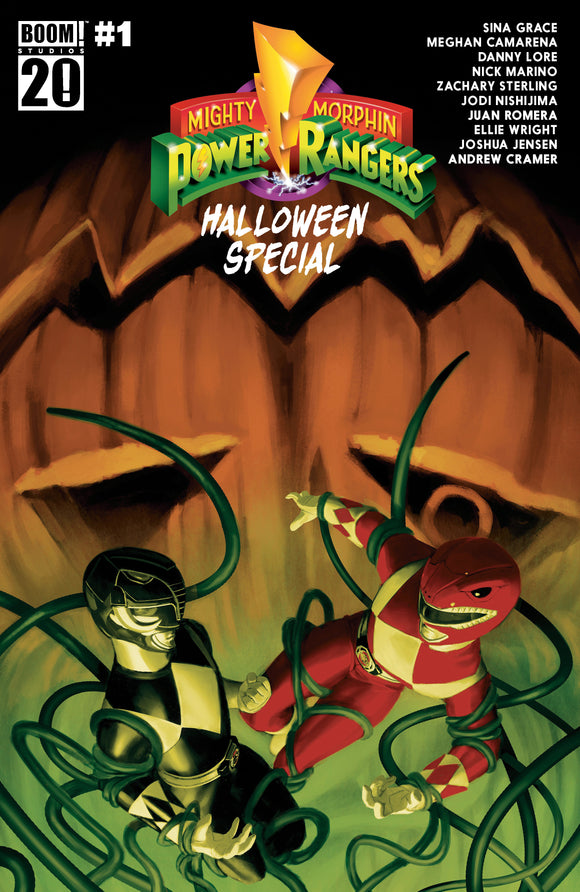 Mighty Morphin Power Rangers Halloween Special #1 A Main (Dressed, Mercado) (2025)
