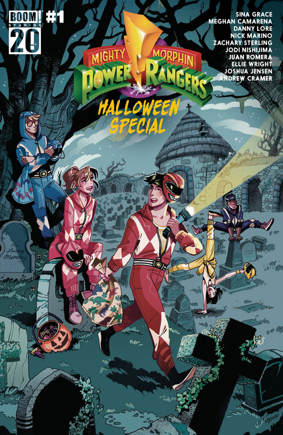Mighty Morphin Power Rangers Halloween Special #1 B Variant (Dressed, Goux) (2025)