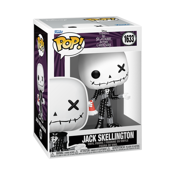 POP NIGHTMARE BEFORE CHRISTMAS PATCHWORK JACK SKELLINGTON