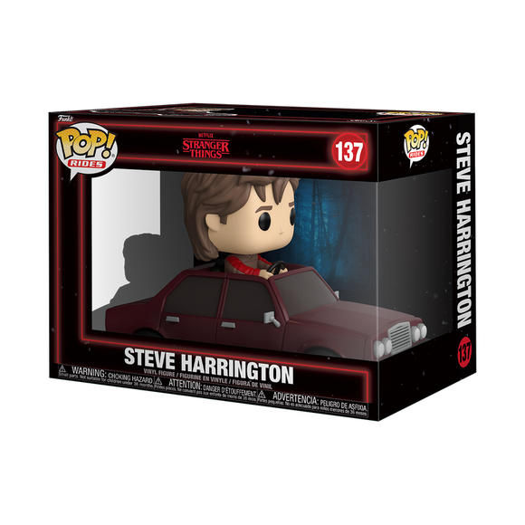POP RIDES STRANGER THINGS S5 STEVE HARRINGTON IN CAR