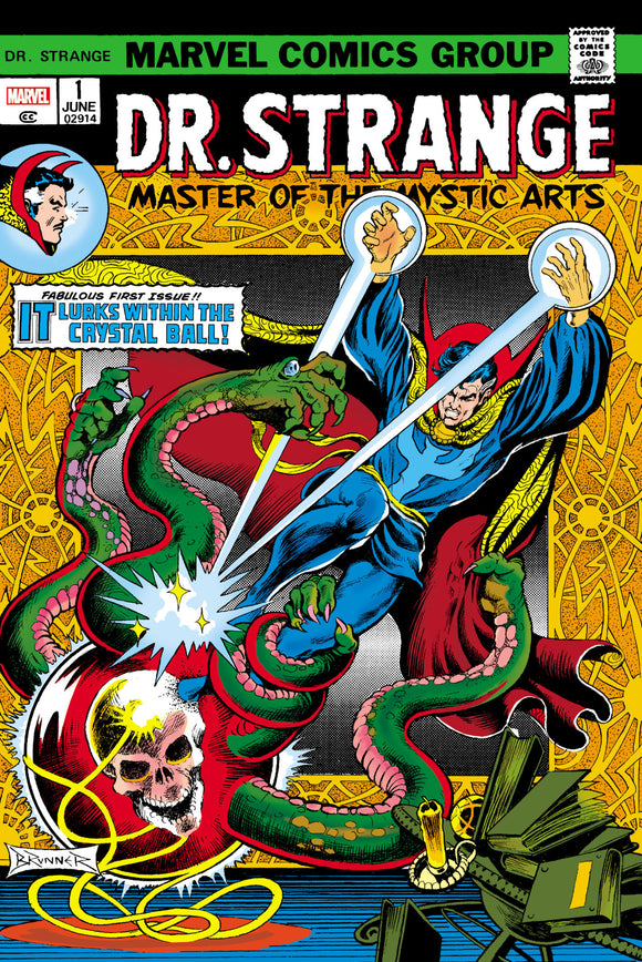 *Pre-Order* DOCTOR STRANGE: MASTER OF THE MYSTIC ARTS OMNIBUS VOL. 1 FRANK BRUNNER FIRST ISSUE COVER