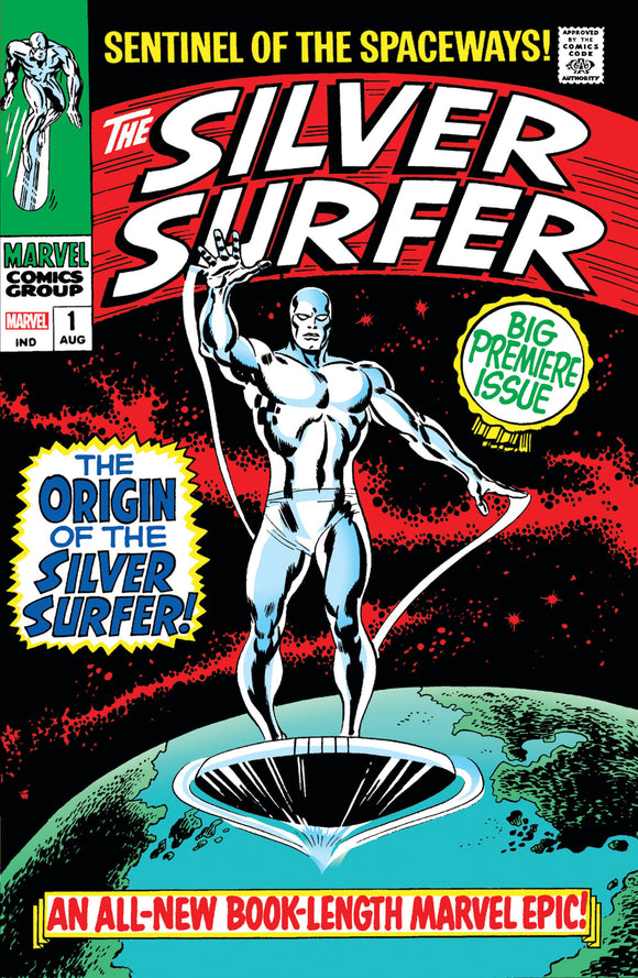 *Pre-Order* SILVER SURFER OMNIBUS VOL. 1 JOHN BUSCEMA FIRST ISSUE COVER [NEW PRINTING 2]