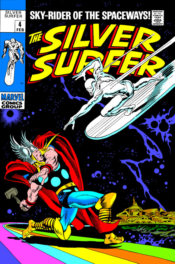 *Pre-Order* SILVER SURFER OMNIBUS VOL. 1 JOHN BUSCEMA THOR COVER [NEW PRINTING 2]