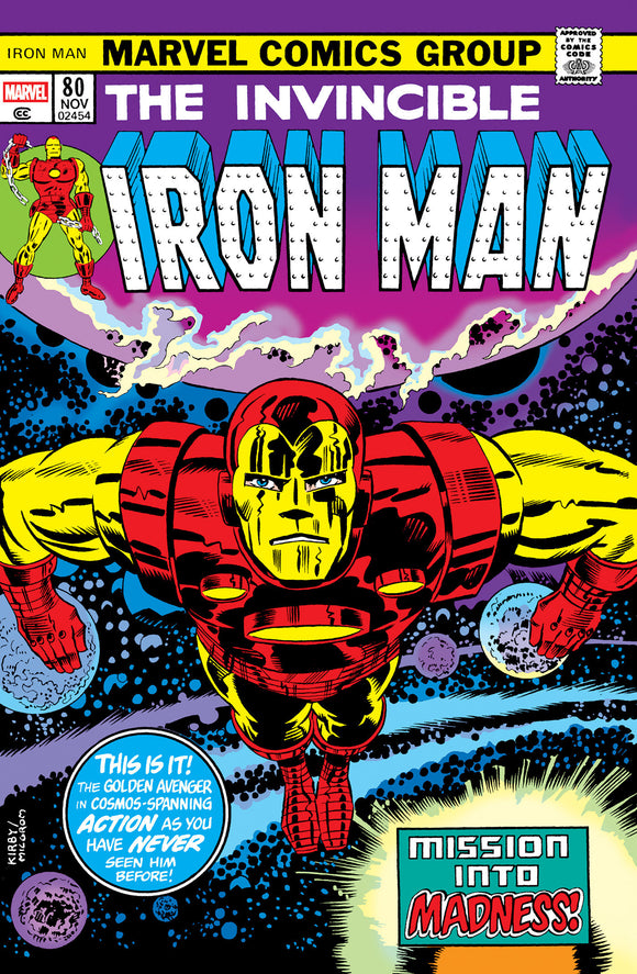 *Pre-Order* The Invincible Iron Man Omnibus Vol. 4 Jack Kirby Cover
