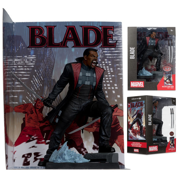 Marvel Blade 1:6th Scale Collectible with Scene (Blade #1)