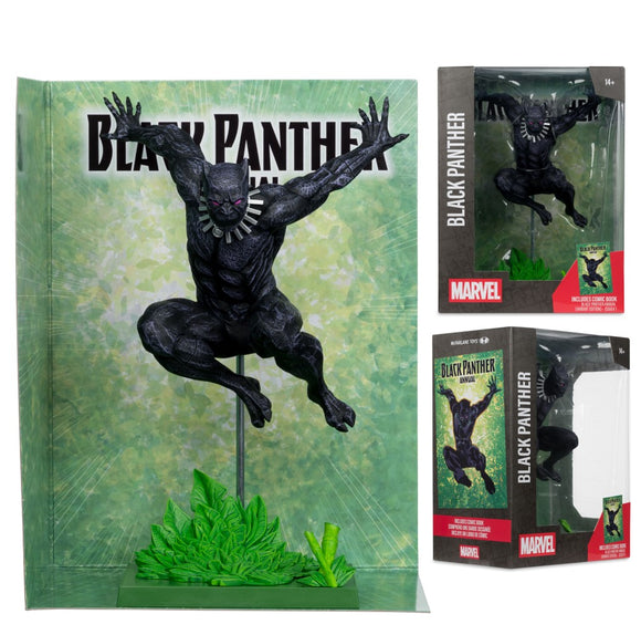 Marvel Black Panther 1:6th Scale Collectible with Scene (Black Panther Annual (Variant) #1)