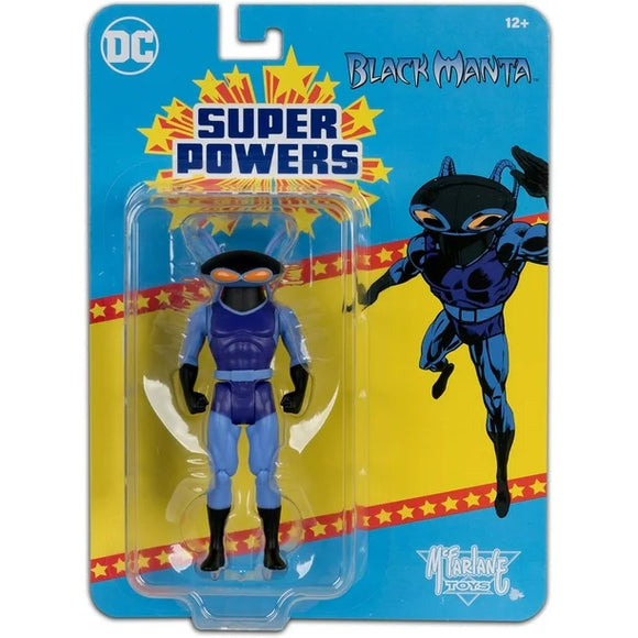 DC DIRECT SUPERPOWERS BLACK MANTA PURPLE SUIT 5IN AF