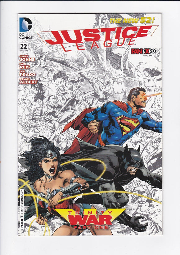 Justice League Vol. 2  # 22  Fan Expo Exclusive Variant