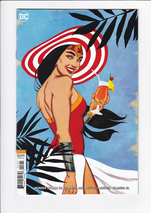 Wonder Woman Vol. 5  # 53  Frison Variant