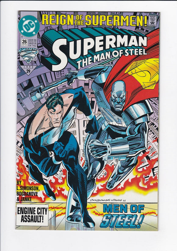 Superman: The Man of Steel  # 26