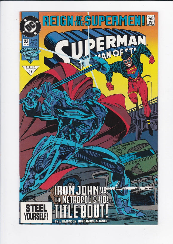 Superman: The Man of Steel  # 23
