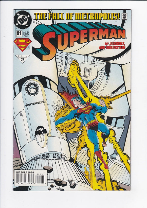 Superman Vol. 2  # 91