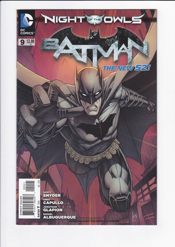 Batman Vol. 2  # 9  1:25 Incentive Keown Variant