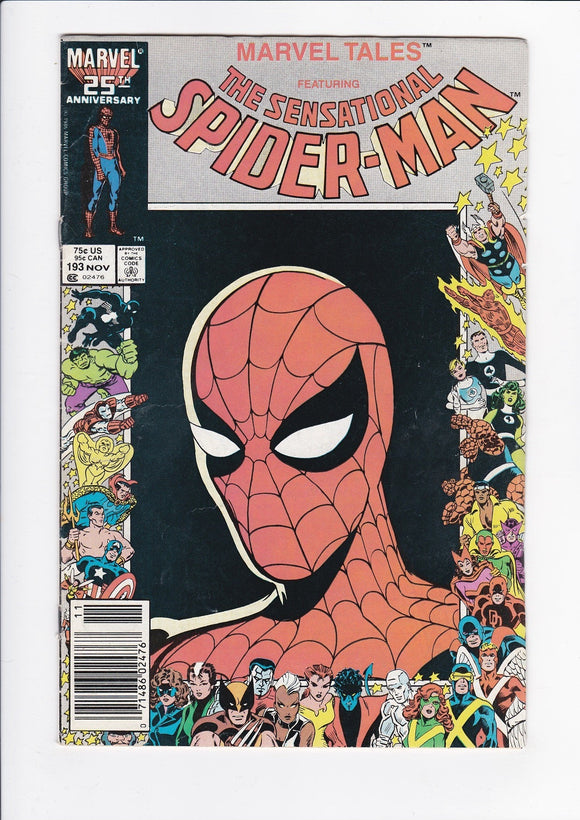 Marvel Tales Vol. 2  # 193  Newsstand