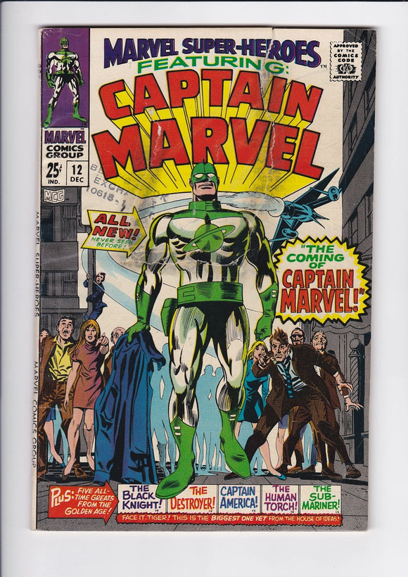 Marvel Super-Heroes Vol. 1  # 12