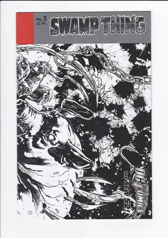 Swamp Thing Vol. 5 # 5  1:25 Incentive Variant