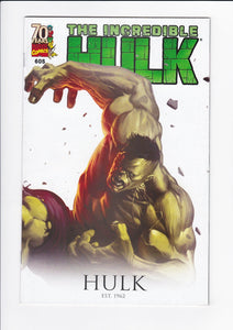 Incredible Hulk Vol. 1  # 605  Djurdjevic  1:10 Incentive Variant
