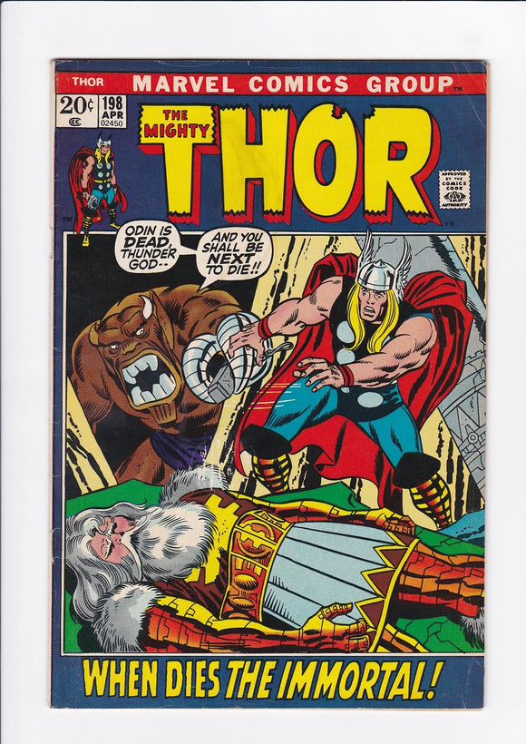 Thor Vol. 1  # 198