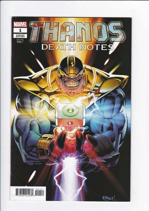 Thanos: Death Notes (One shot)  McGuinness  1:50 Incentive Variant