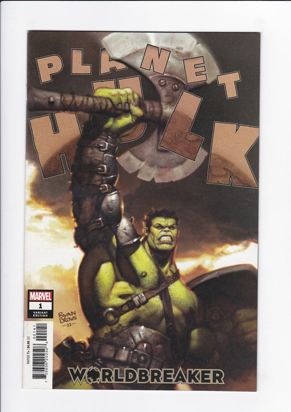 Planet Hulk: Worldbreaker  # 1  Browne  1:50 Incentive Variant